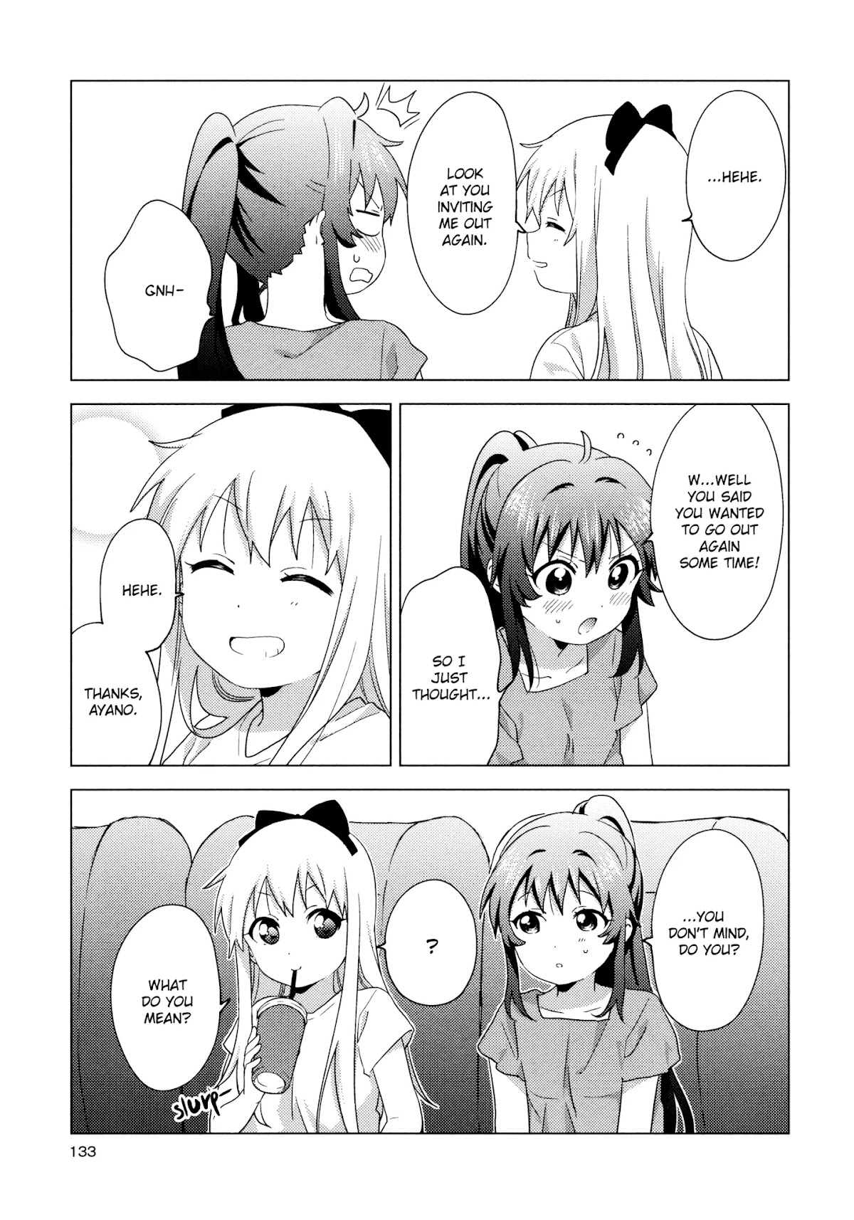 Yuru Yuri Chapter 158 page 3 - Chapter 158: The Perplexity of Sugiura Ayano