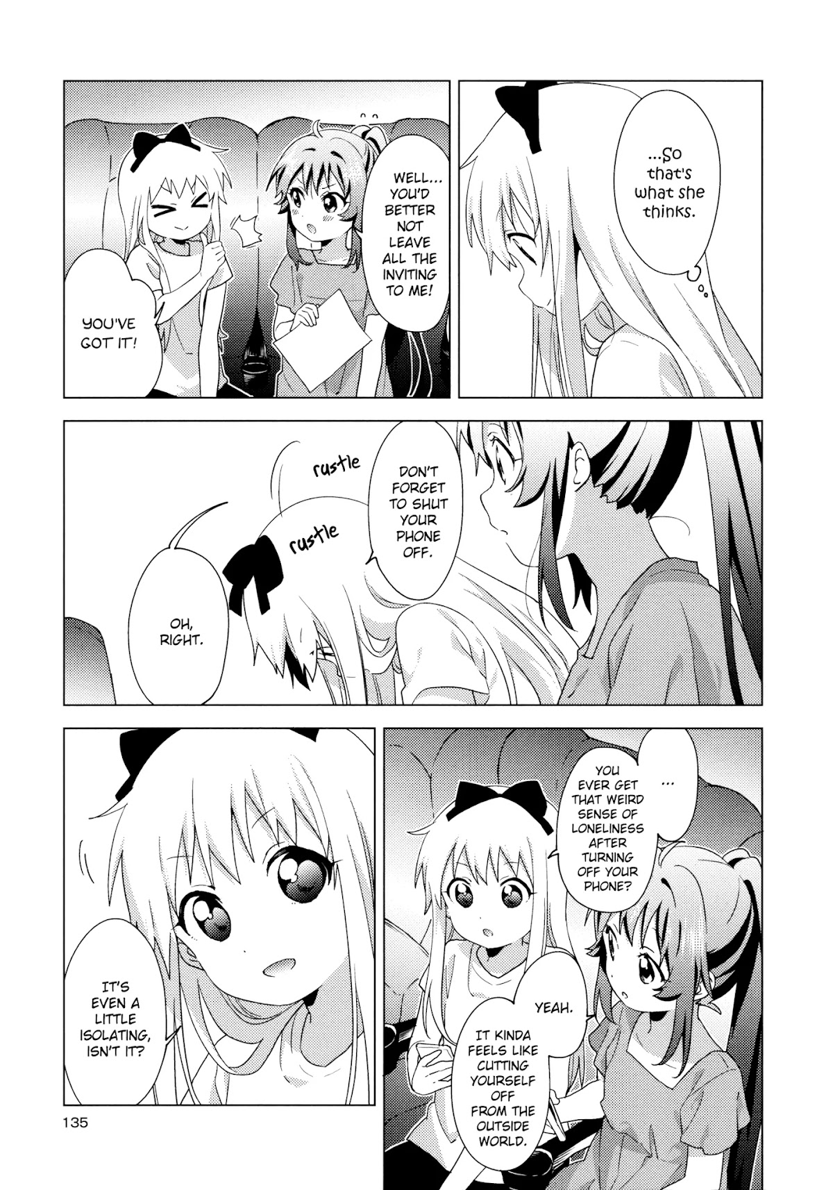 Yuru Yuri Chapter 158 page 5 - Chapter 158: The Perplexity of Sugiura Ayano