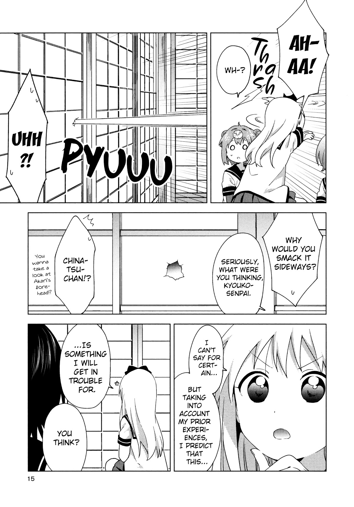 Yuru Yuri Chapter 159 page 7 - Chapter 159: I Always Catch My Prey