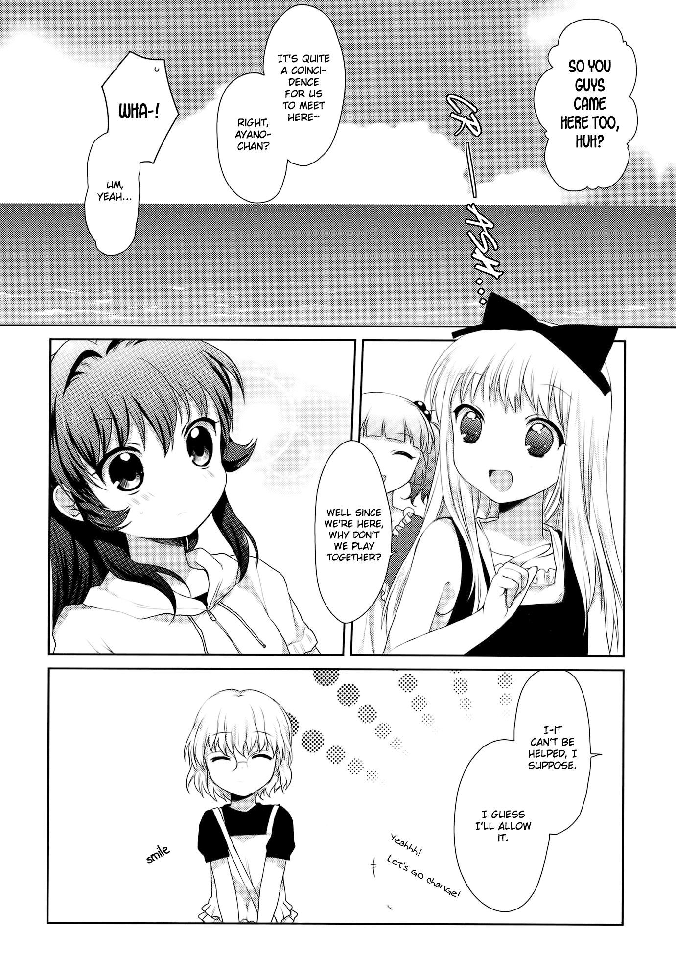 Yuru Yuri Chapter 16 page 2 - Chapter 16: Awash in the Sea