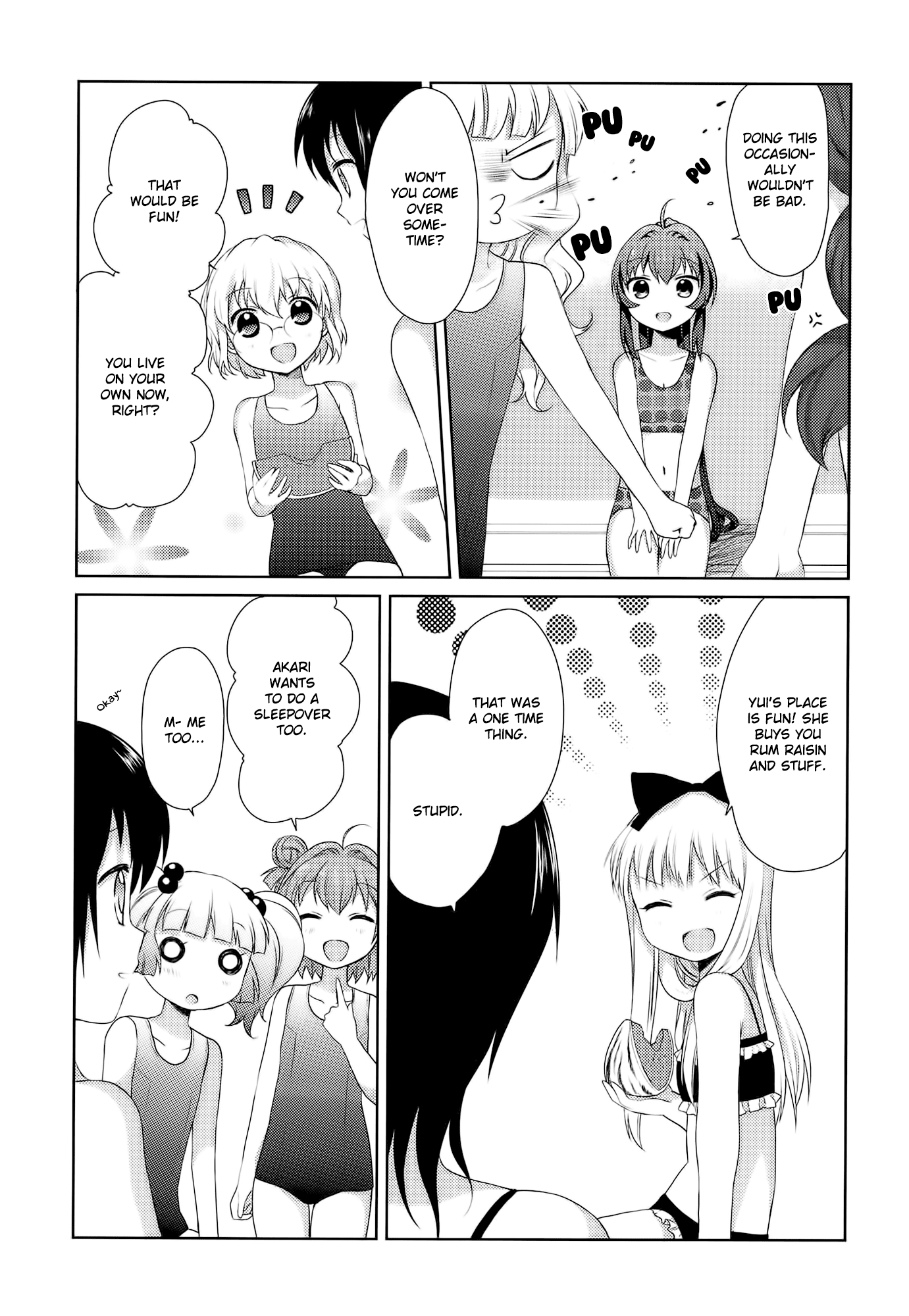Yuru Yuri Chapter 16 page 9 - Chapter 16: Awash in the Sea