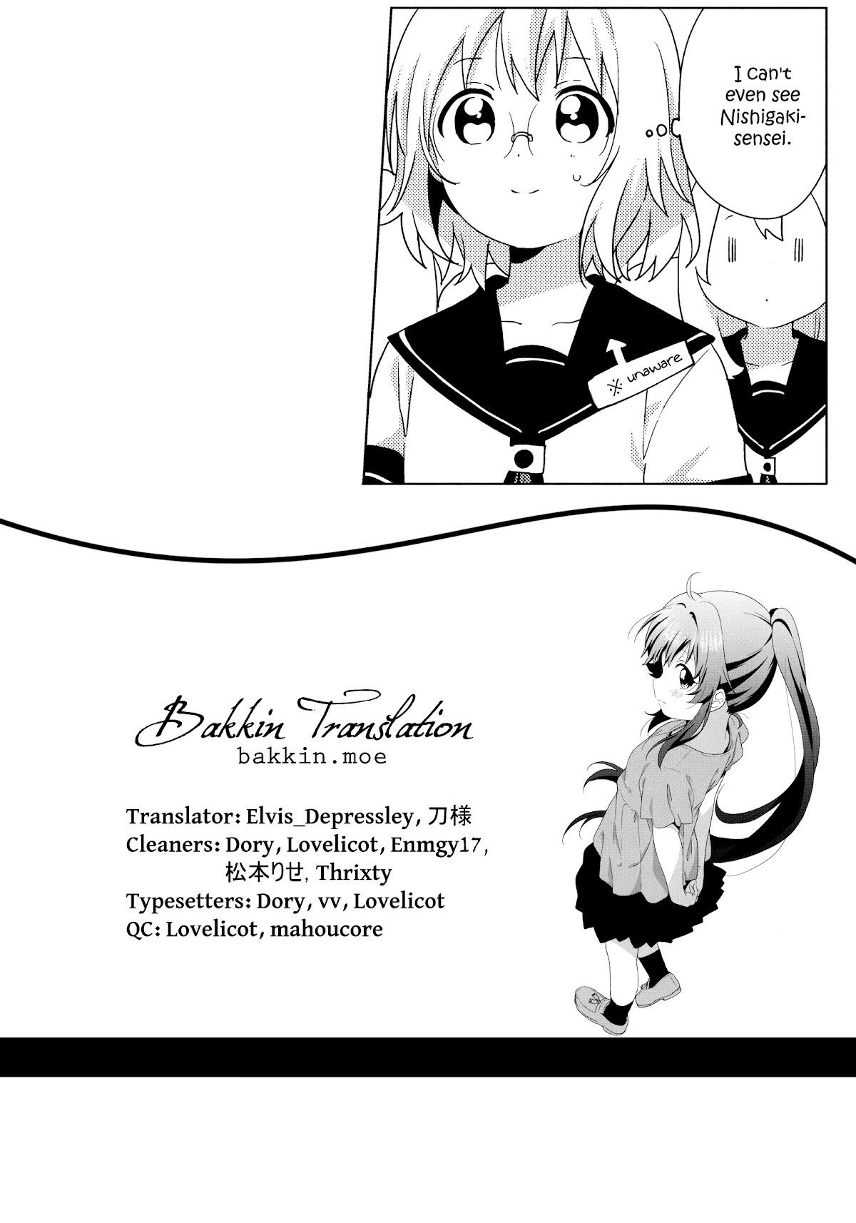 Yuru Yuri Chapter 160 page 14 - Chapter 160: School Assembly