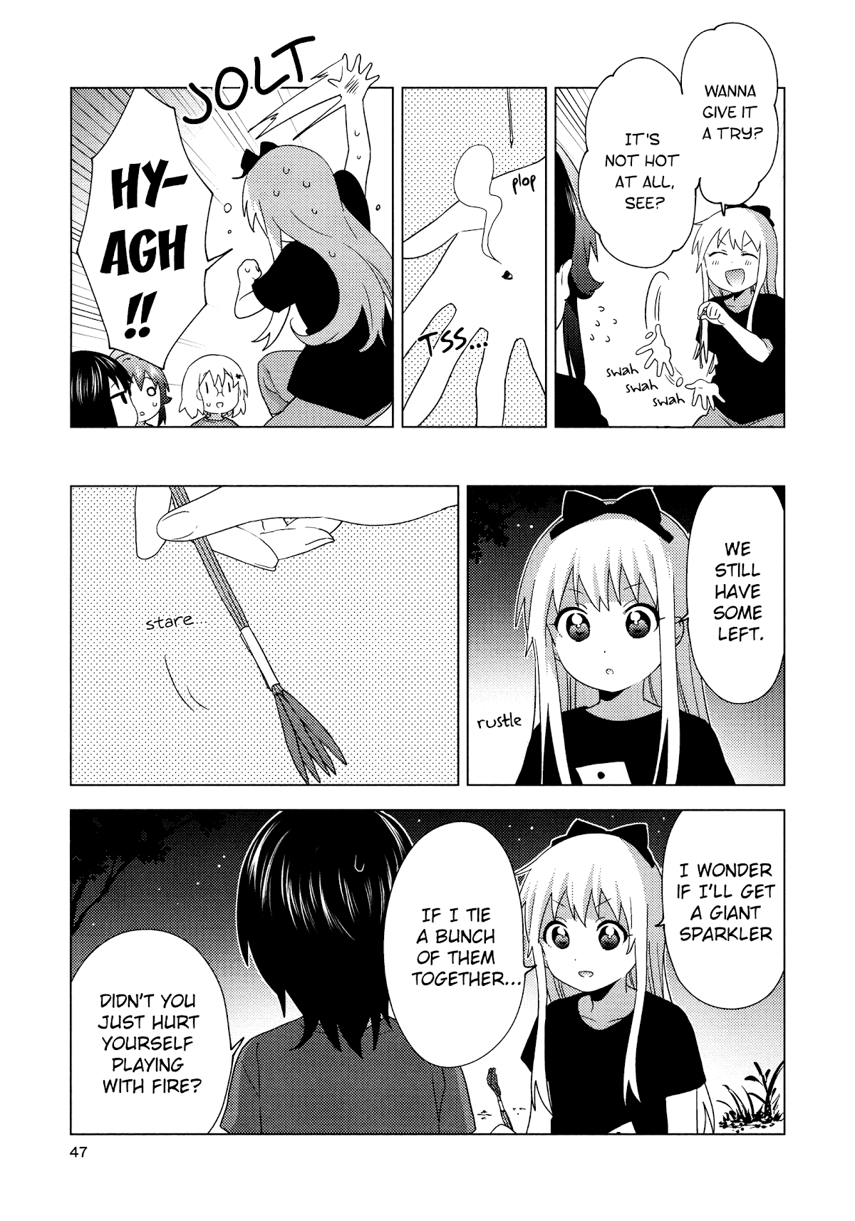 Yuru Yuri Chapter 161 page 11 - Chapter 161: The Sparkler's Childhood Friend