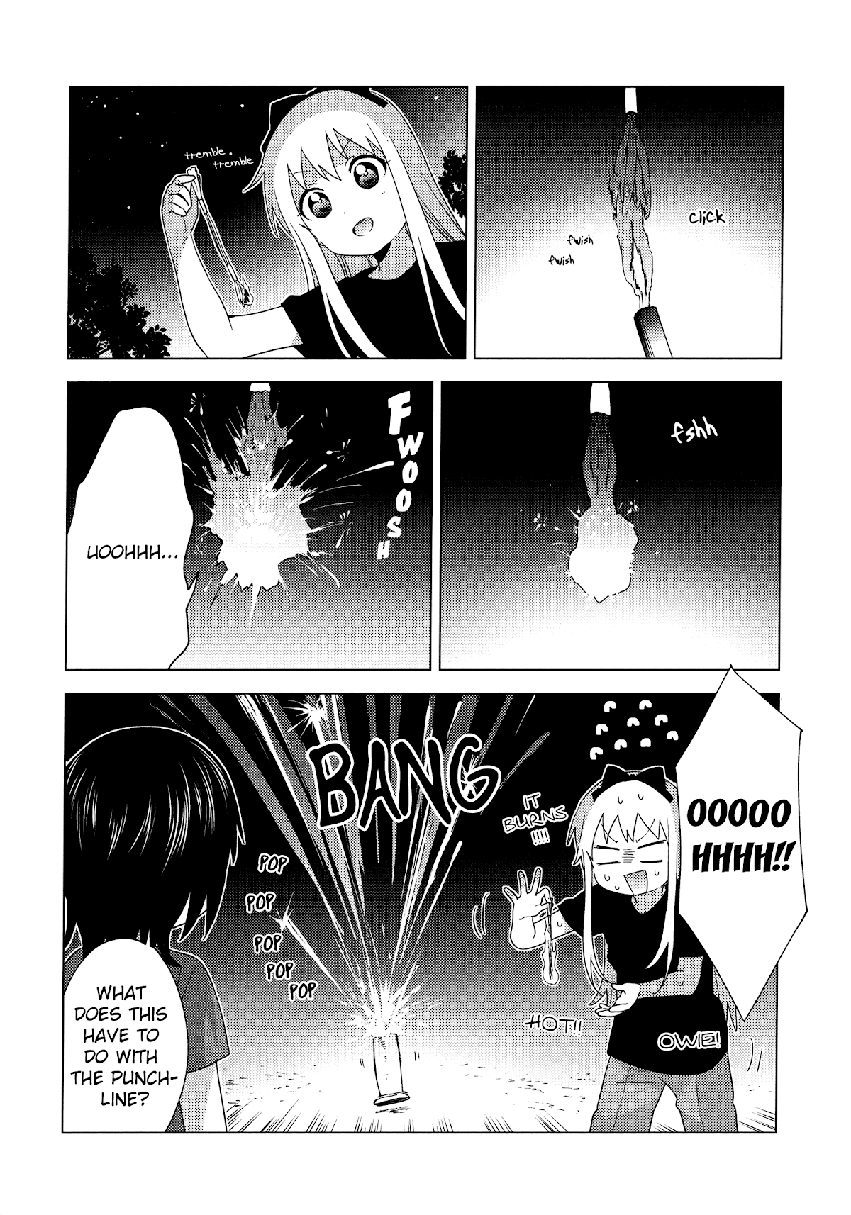 Yuru Yuri Chapter 161 page 12 - Chapter 161: The Sparkler's Childhood Friend