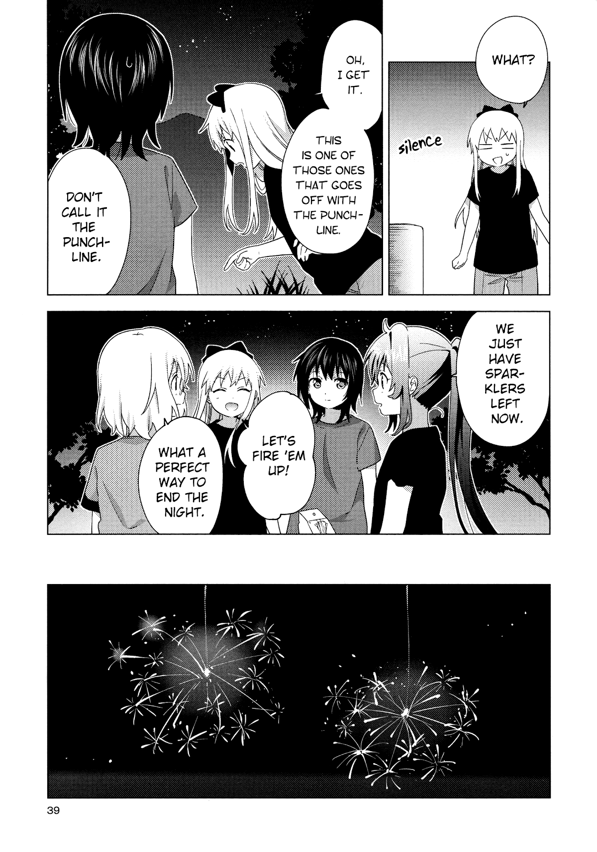Yuru Yuri Chapter 161 page 3 - Chapter 161: The Sparkler's Childhood Friend