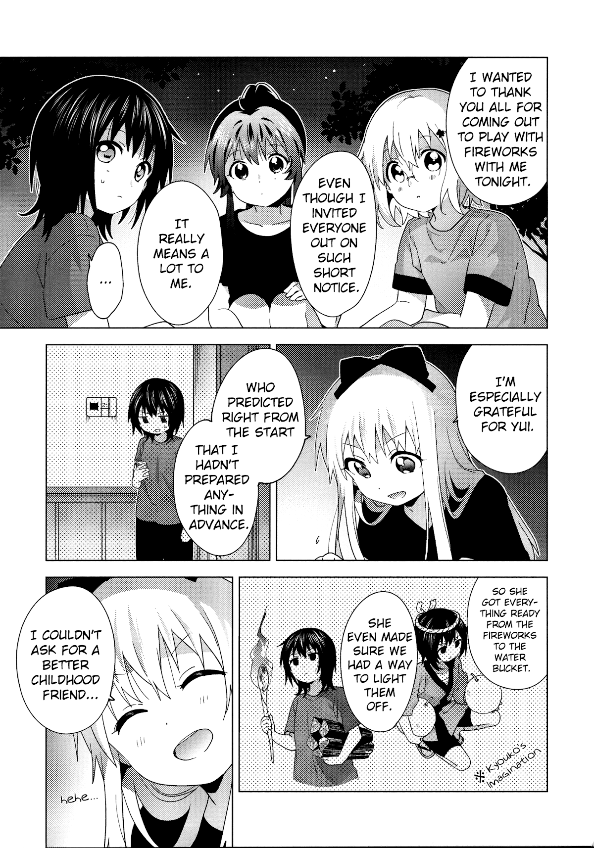 Yuru Yuri Chapter 161 page 5 - Chapter 161: The Sparkler's Childhood Friend