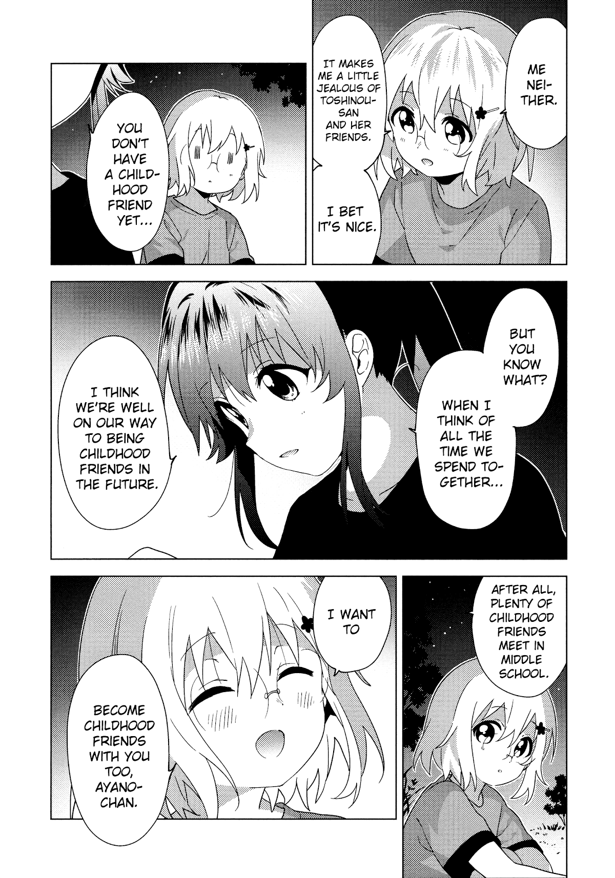 Yuru Yuri Chapter 161 page 7 - Chapter 161: The Sparkler's Childhood Friend