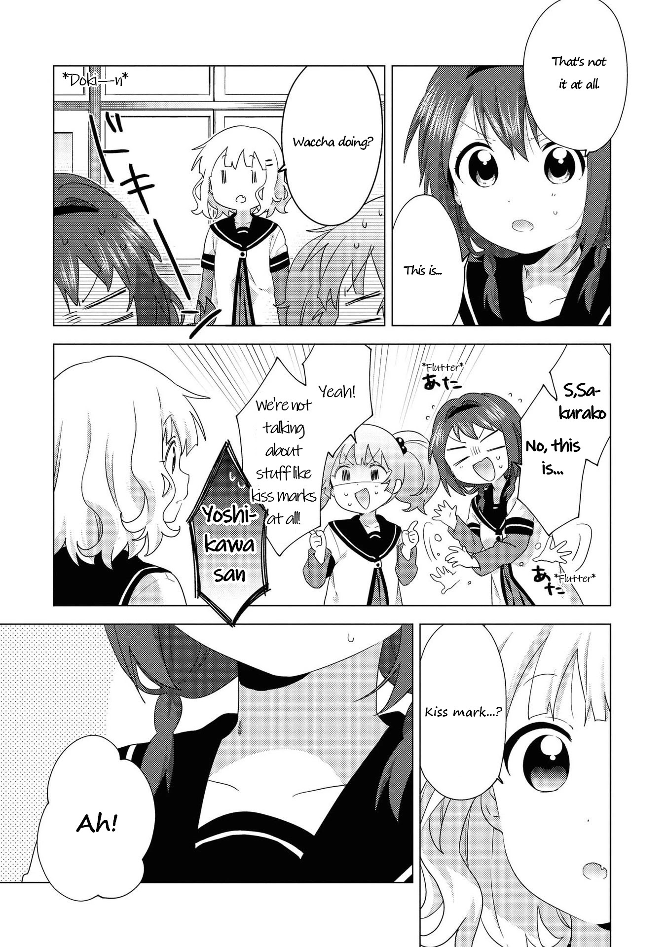 Yuru Yuri Chapter 163 page 11 - Chapter 163: It's Good Manners To Leave it Out Of Sight