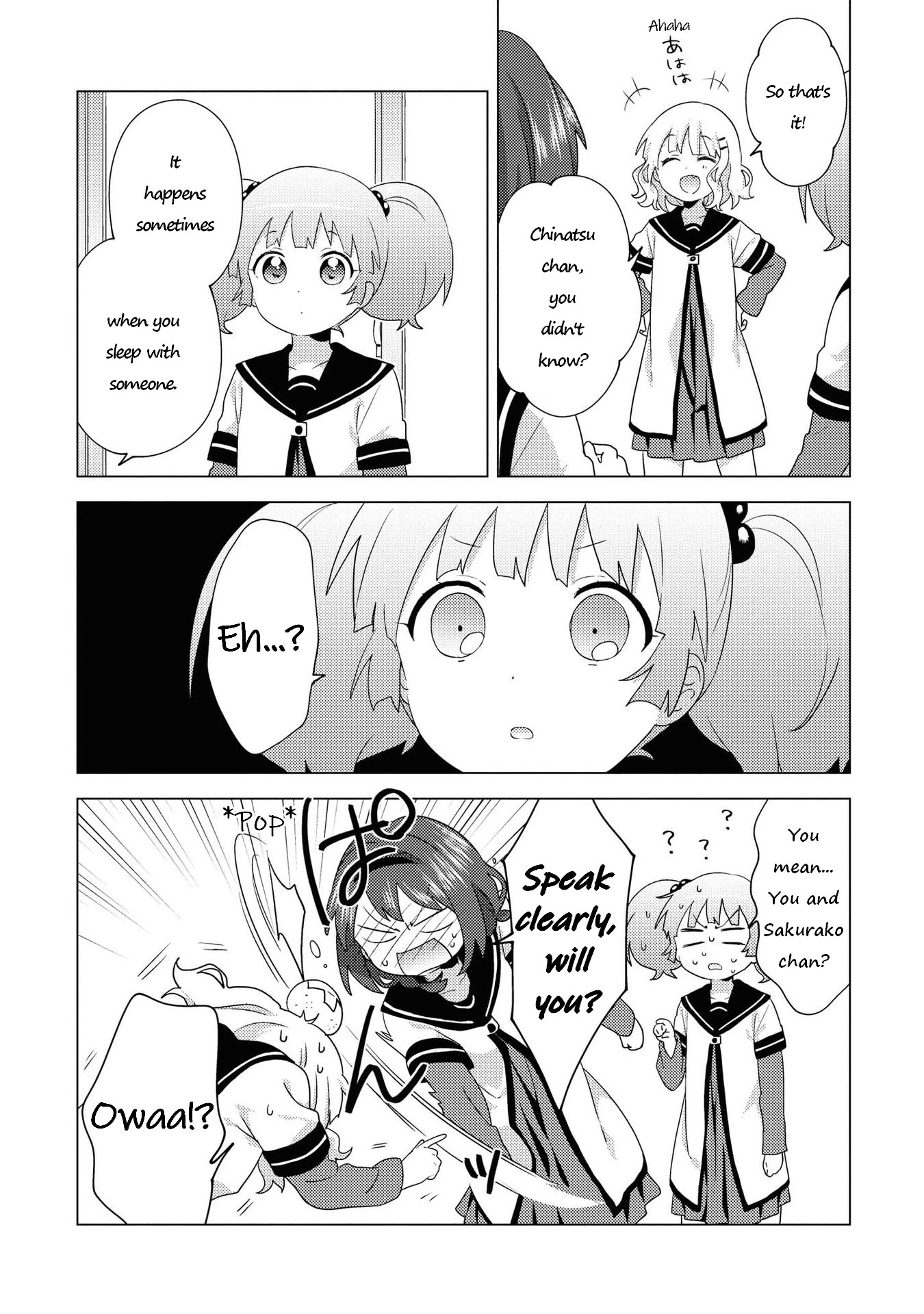 Yuru Yuri Chapter 163 page 12 - Chapter 163: It's Good Manners To Leave it Out Of Sight