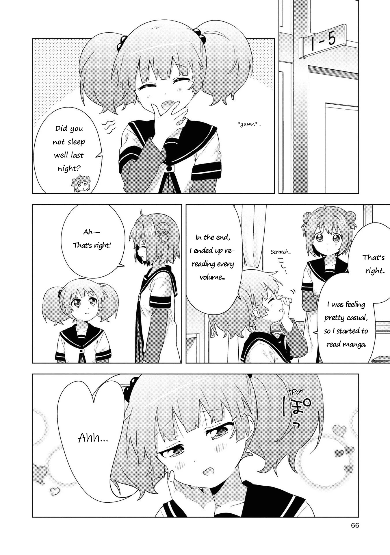 Yuru Yuri Chapter 163 page 2 - Chapter 163: It's Good Manners To Leave it Out Of Sight