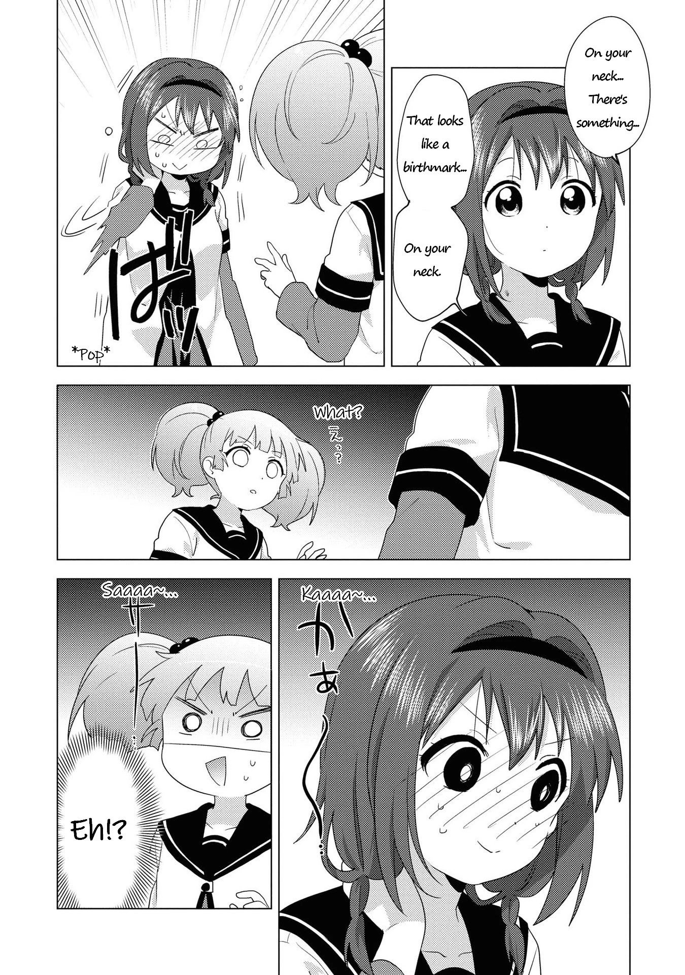 Yuru Yuri Chapter 163 page 6 - Chapter 163: It's Good Manners To Leave it Out Of Sight
