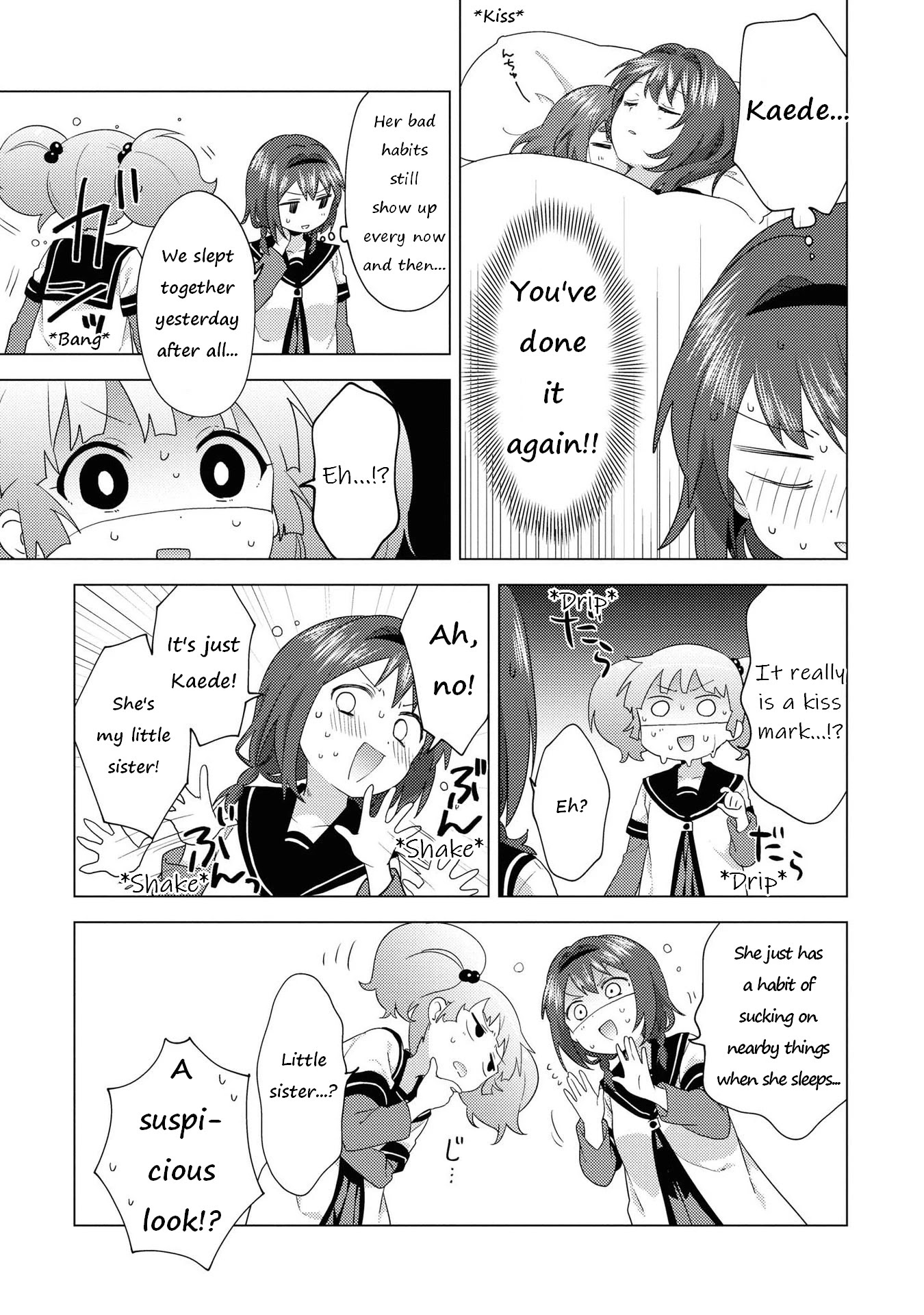 Yuru Yuri Chapter 163 page 7 - Chapter 163: It's Good Manners To Leave it Out Of Sight