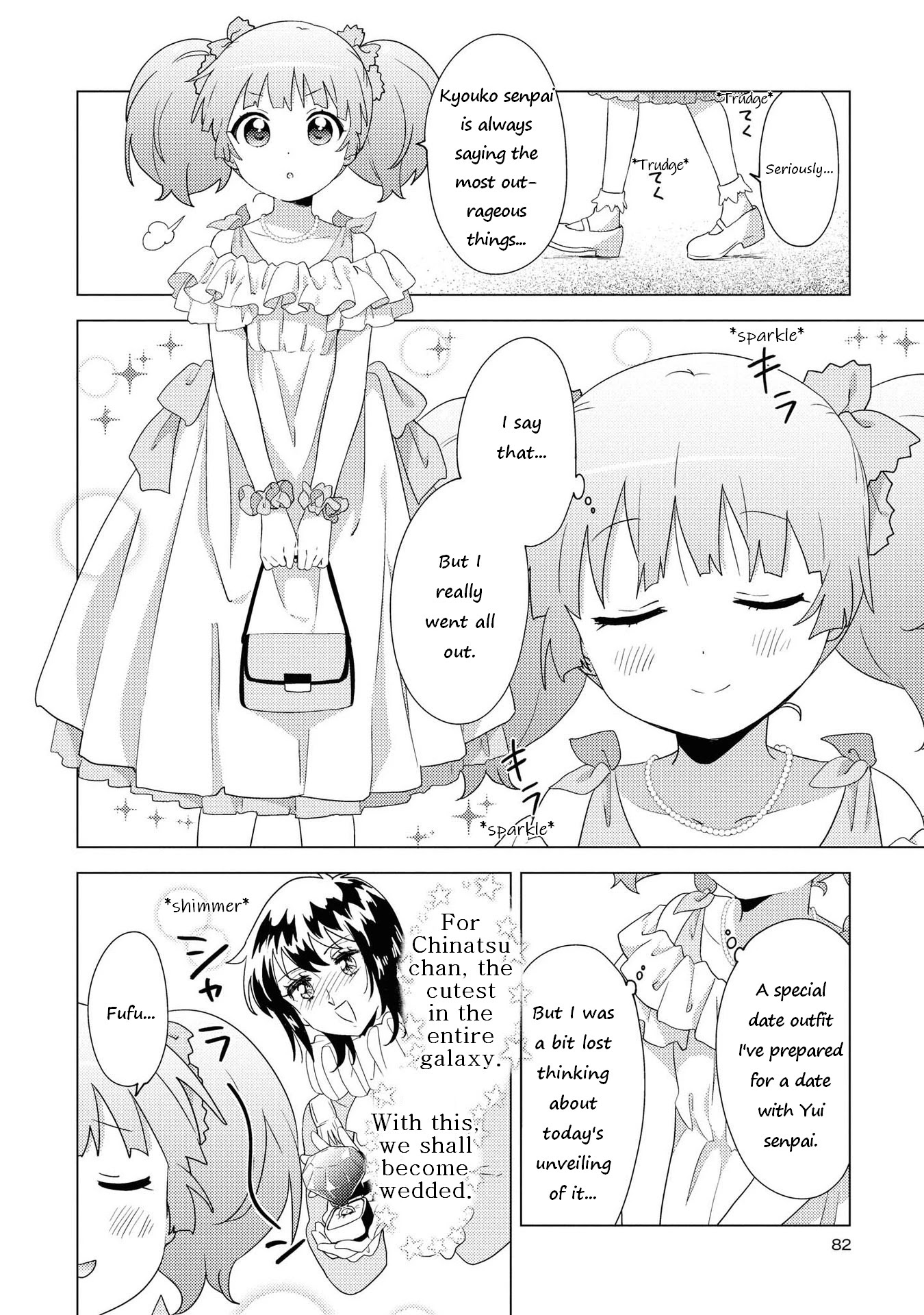 Yuru Yuri Chapter 164 page 4 - Chapter 164: Special Date Outfit!