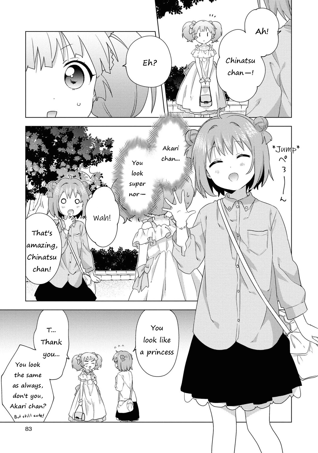 Yuru Yuri Chapter 164 page 5 - Chapter 164: Special Date Outfit!