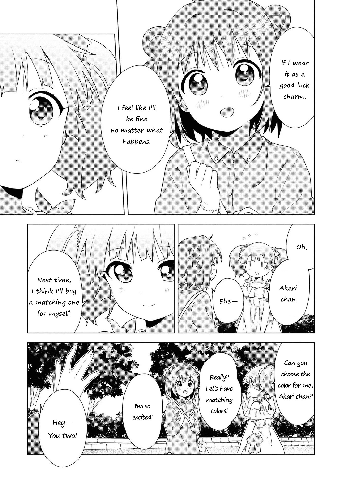 Yuru Yuri Chapter 164 page 7 - Chapter 164: Special Date Outfit!