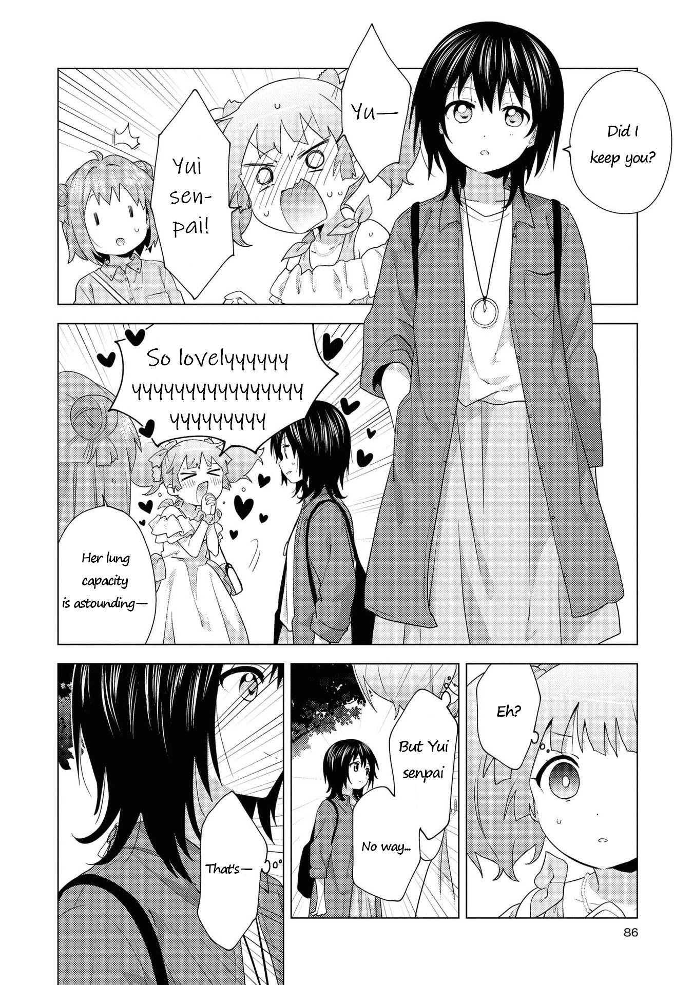 Yuru Yuri Chapter 164 page 8 - Chapter 164: Special Date Outfit!