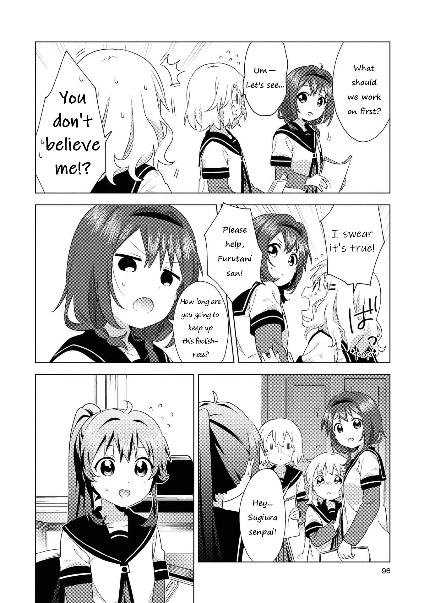 Yuru Yuri Chapter 165 page 4 - Chapter 165: There's No Me But Me!