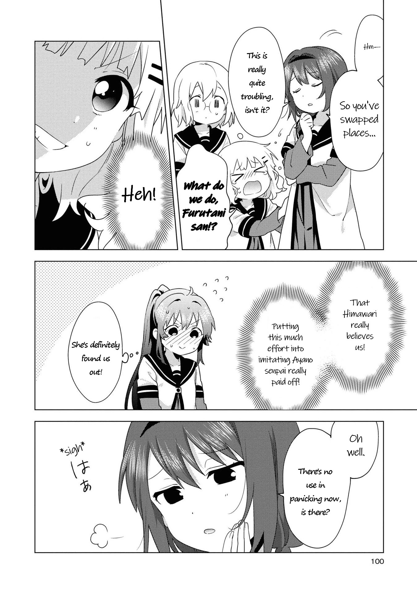Yuru Yuri Chapter 165 page 8 - Chapter 165: There's No Me But Me!