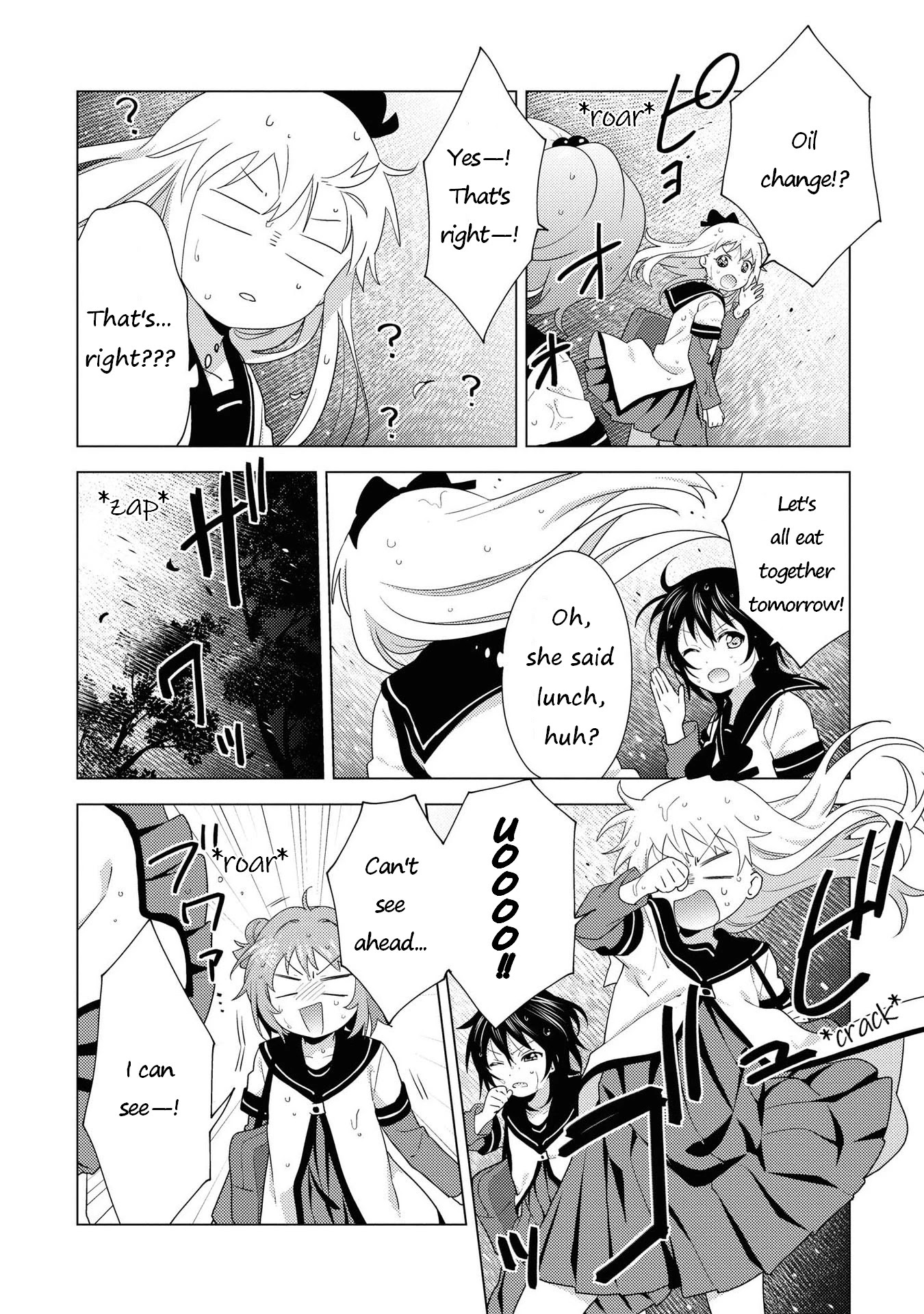 Yuru Yuri Chapter 166 page 6 - Chapter 166: Fierce!