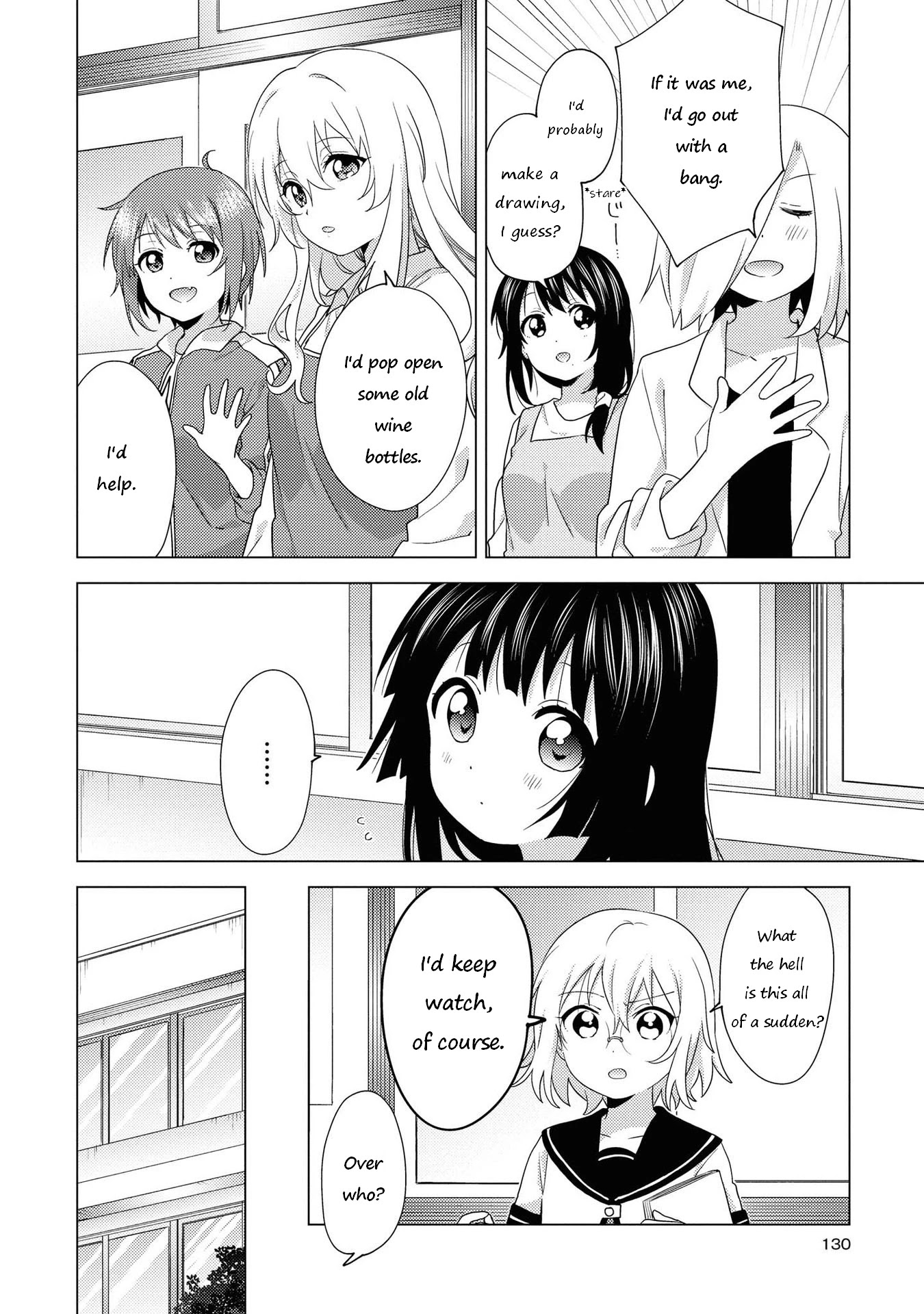 Yuru Yuri Chapter 167 page 10 - Chapter 167: This Is The Last Day On Earth After All