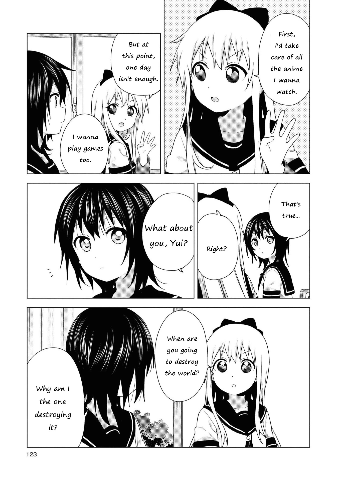 Yuru Yuri Chapter 167 page 3 - Chapter 167: This Is The Last Day On Earth After All