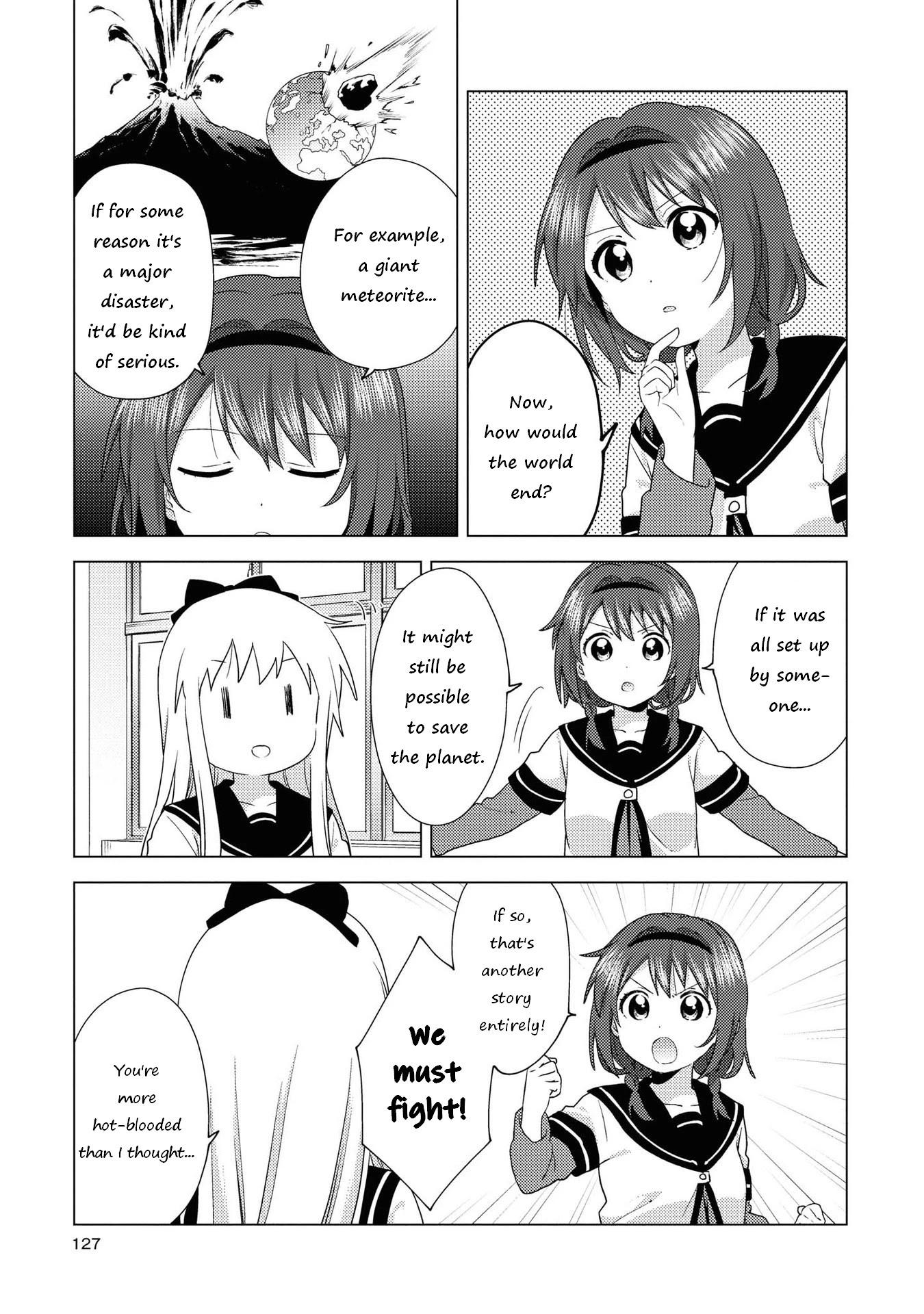 Yuru Yuri Chapter 167 page 7 - Chapter 167: This Is The Last Day On Earth After All