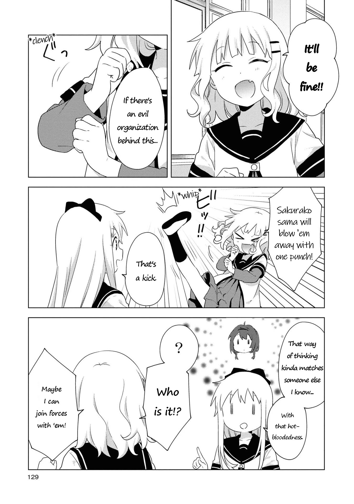Yuru Yuri Chapter 167 page 9 - Chapter 167: This Is The Last Day On Earth After All