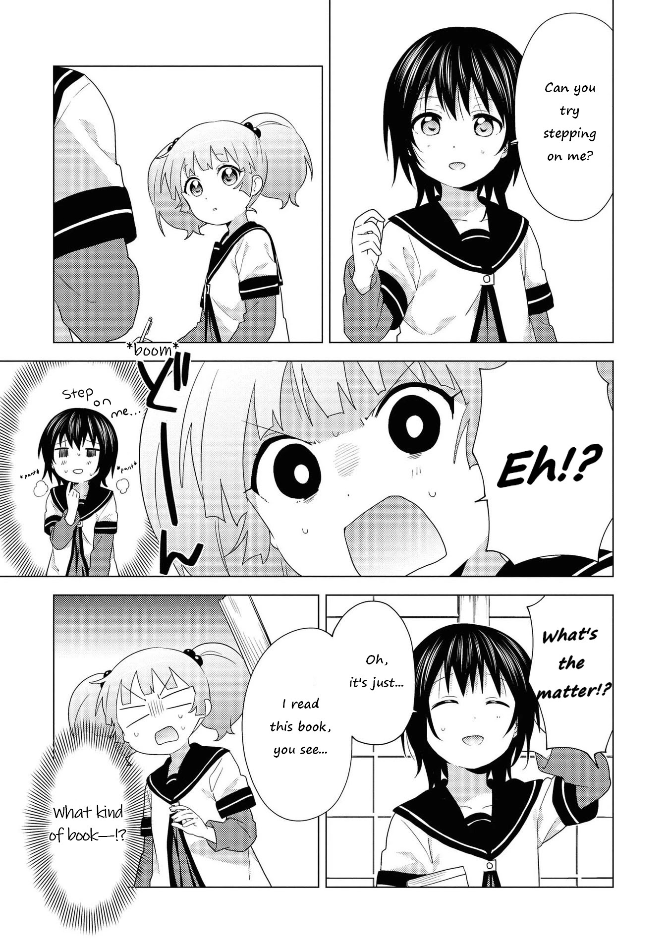 Yuru Yuri Chapter 168 page 3 - Chapter 168: (For Cultured Individuals) Massage