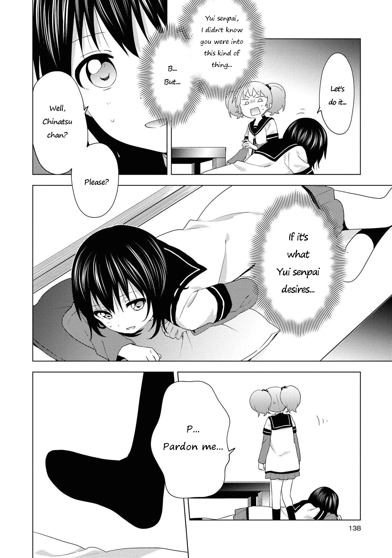 Yuru Yuri Chapter 168 page 4 - Chapter 168: (For Cultured Individuals) Massage