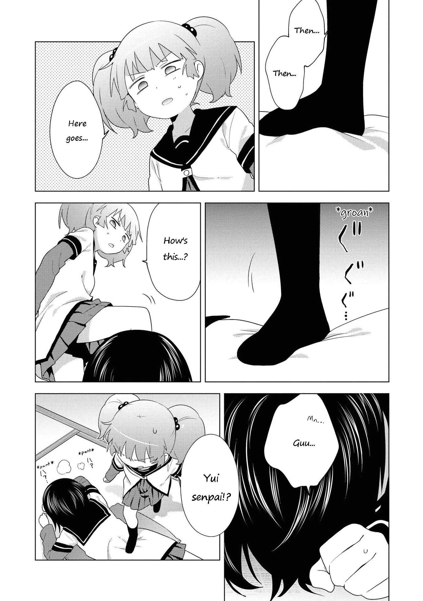 Yuru Yuri Chapter 168 page 6 - Chapter 168: (For Cultured Individuals) Massage