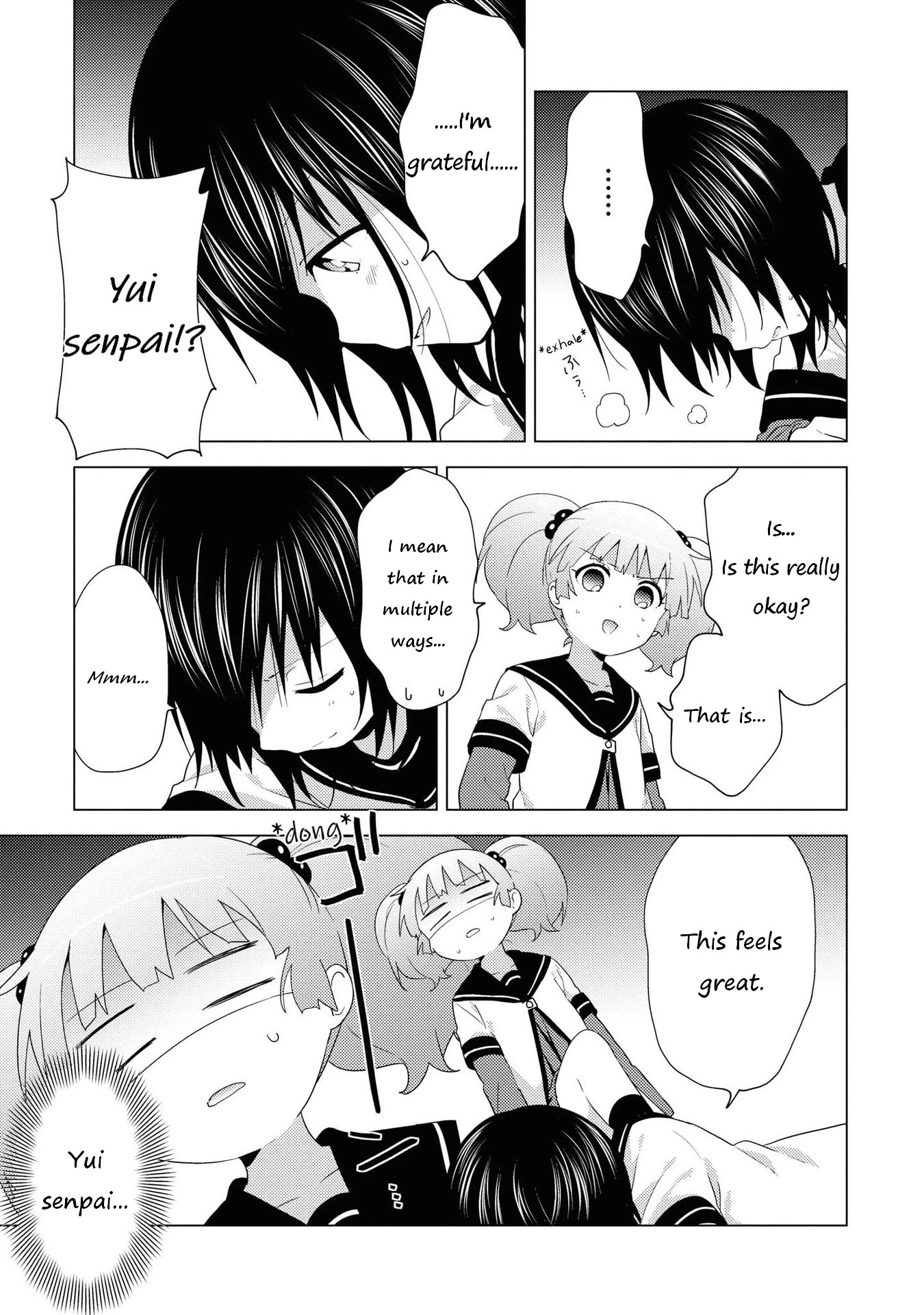 Yuru Yuri Chapter 168 page 7 - Chapter 168: (For Cultured Individuals) Massage