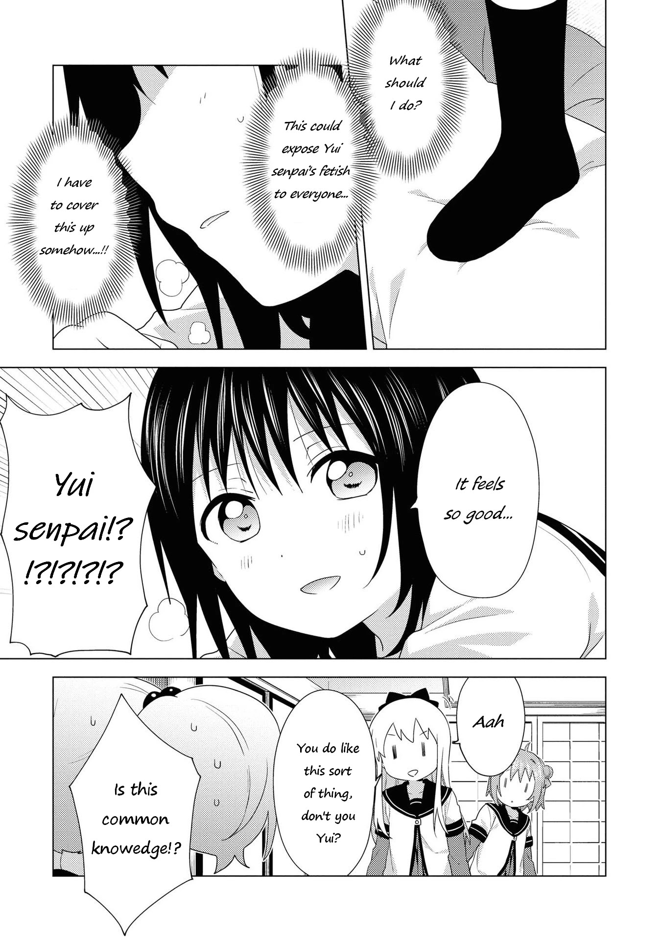 Yuru Yuri Chapter 168 page 9 - Chapter 168: (For Cultured Individuals) Massage
