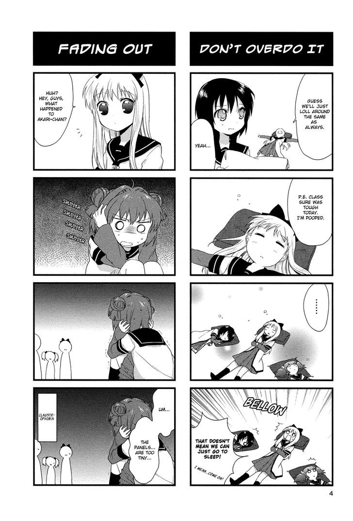 Yuru Yuri Chapter 17.5 page 3 - Chapter 17.5 : 4koma Mode