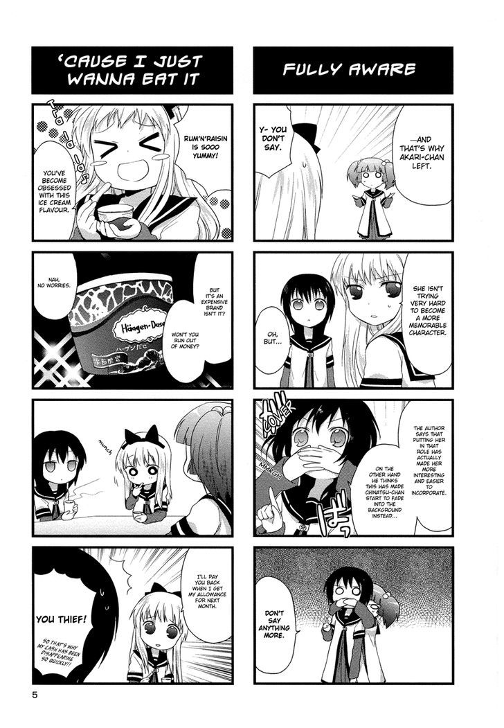 Yuru Yuri Chapter 17.5 page 4 - Chapter 17.5 : 4koma Mode
