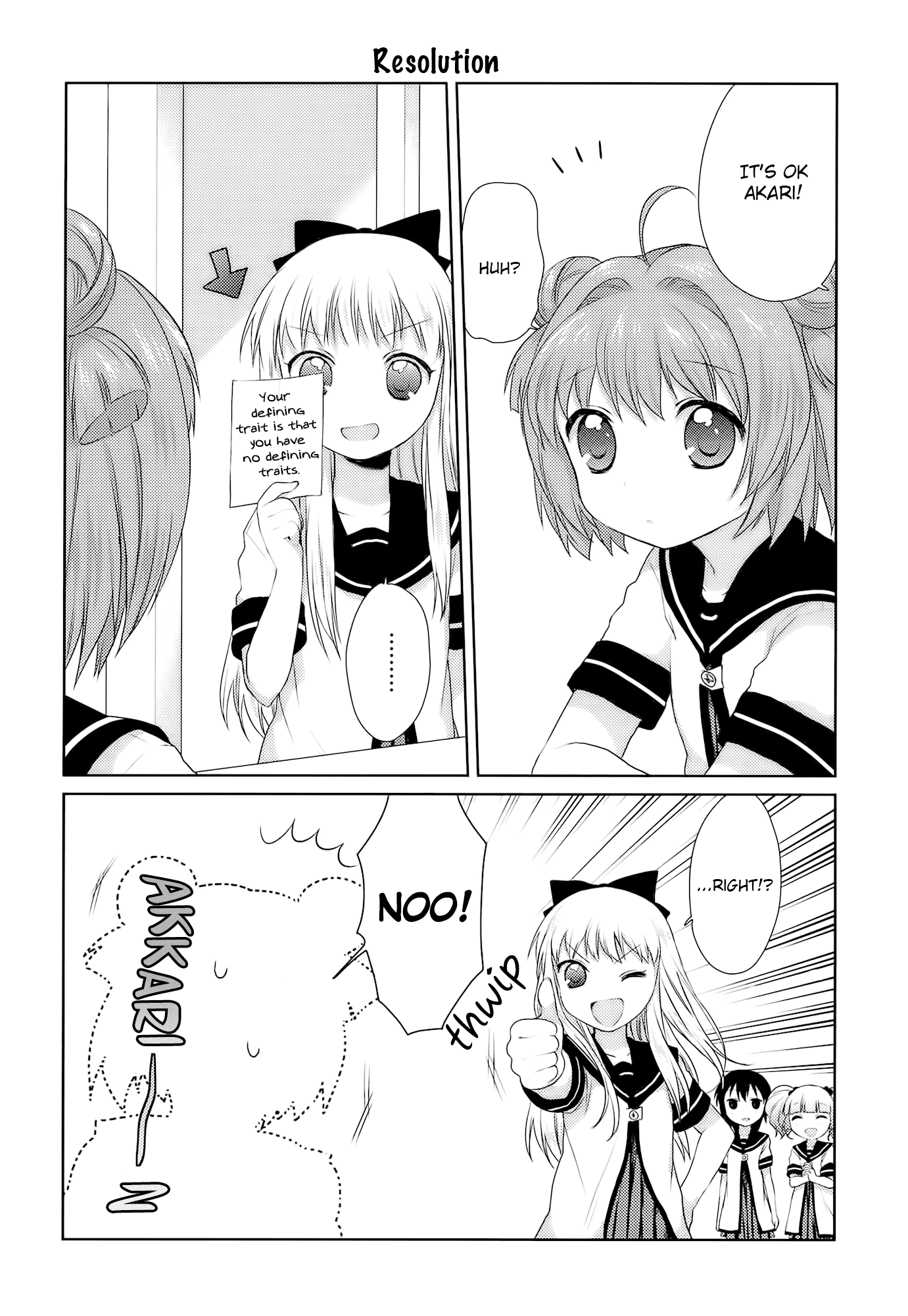Yuru Yuri Chapter 17 page 12 - Chapter 17: The Shy Girl Is an Attention Seeker