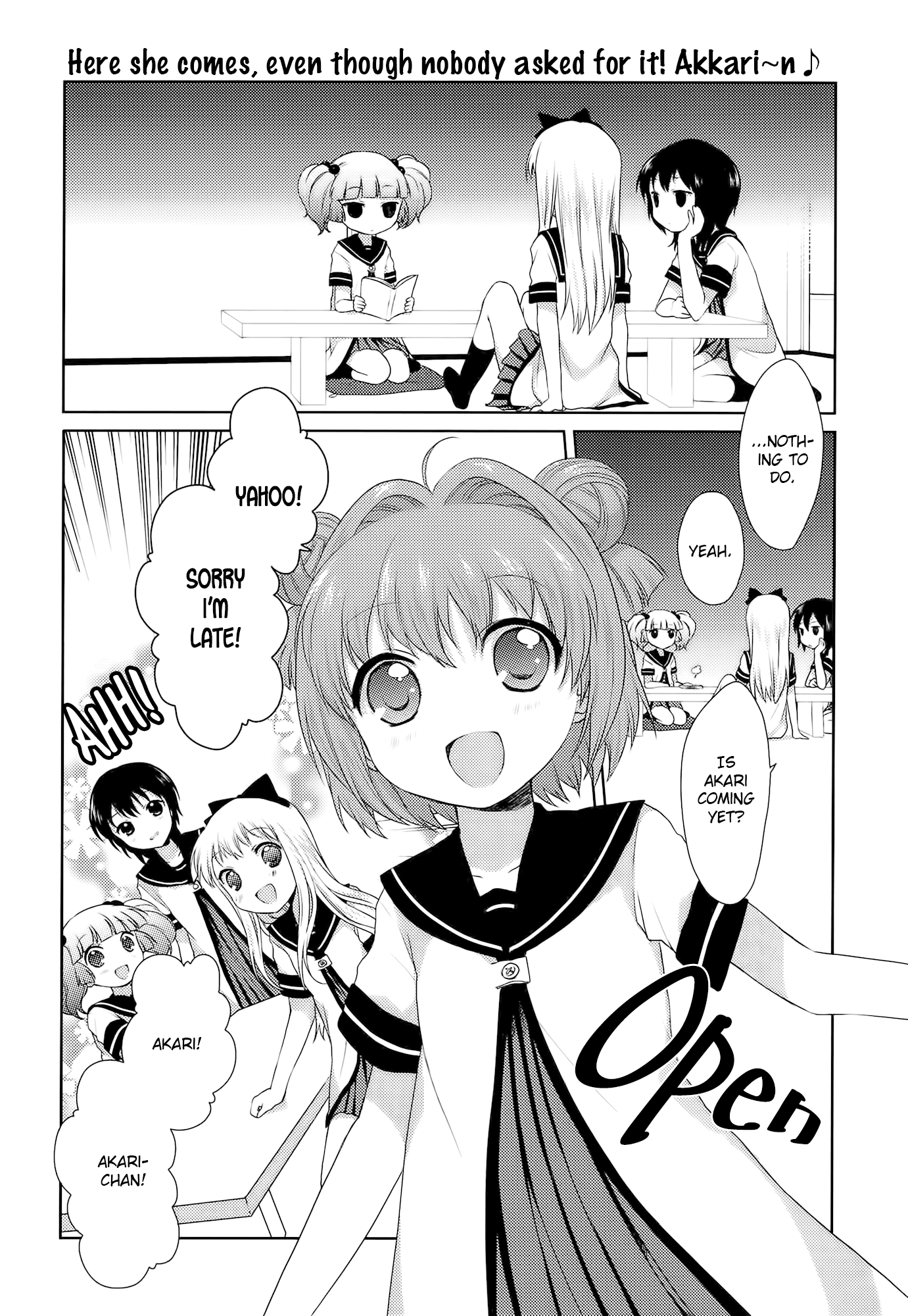 Yuru Yuri Chapter 17 page 2 - Chapter 17: The Shy Girl Is an Attention Seeker