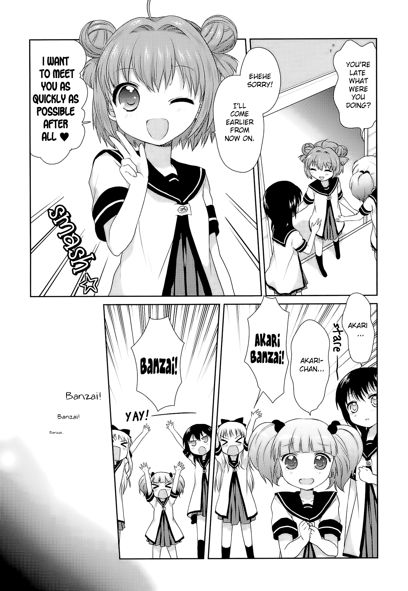 Yuru Yuri Chapter 17 page 3 - Chapter 17: The Shy Girl Is an Attention Seeker