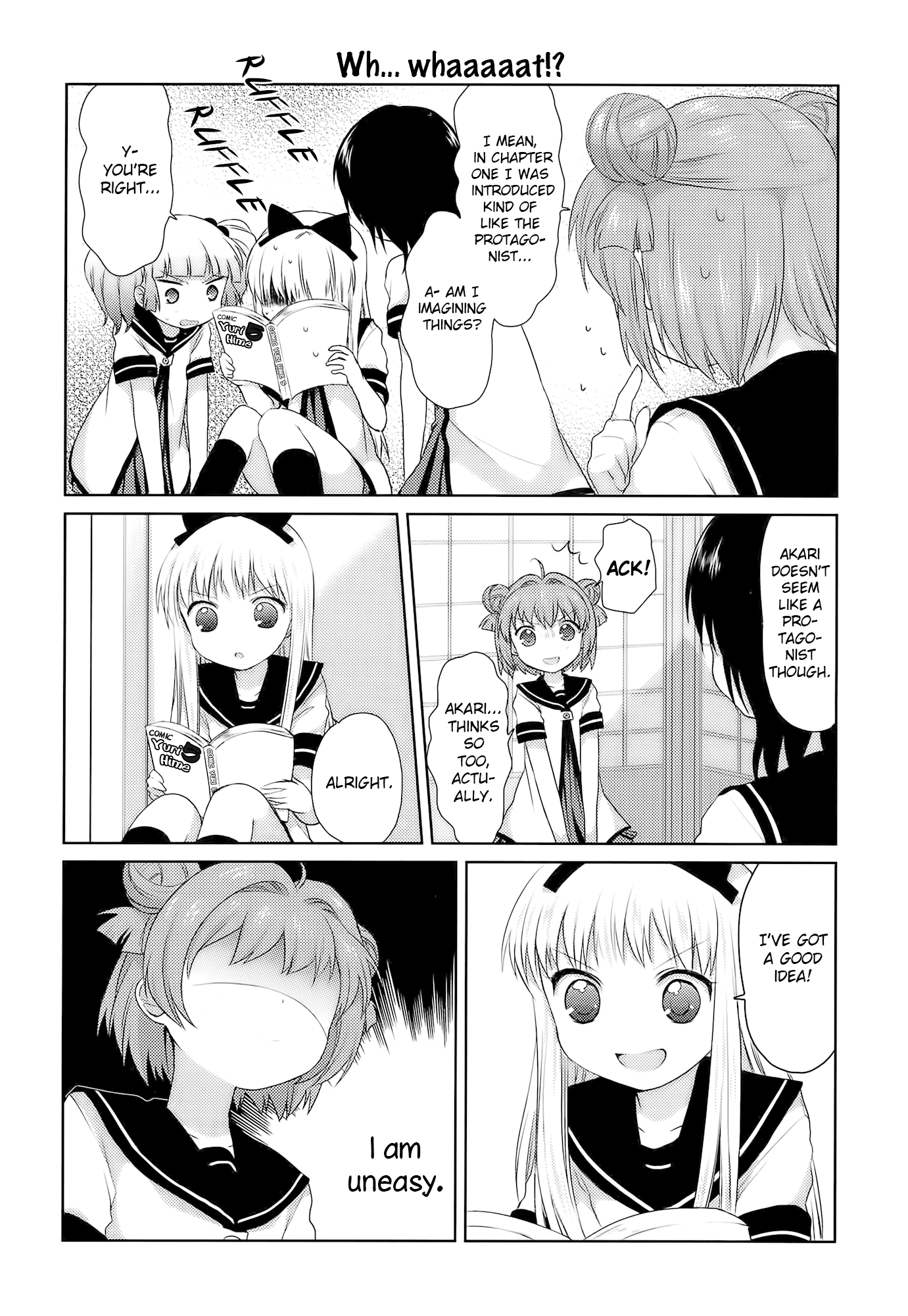 Yuru Yuri Chapter 17 page 6 - Chapter 17: The Shy Girl Is an Attention Seeker