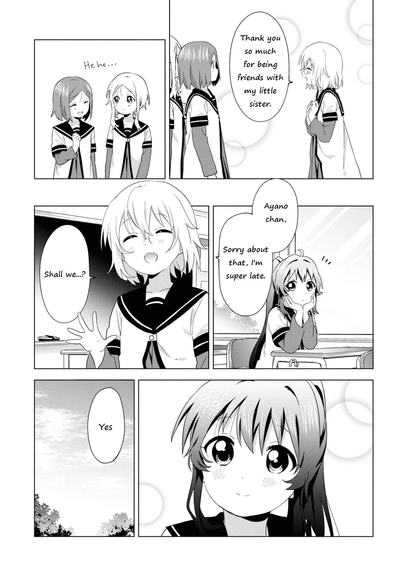 Yuru Yuri Chapter 170 page 12 - Chapter 170: Rumor Of The Groupies