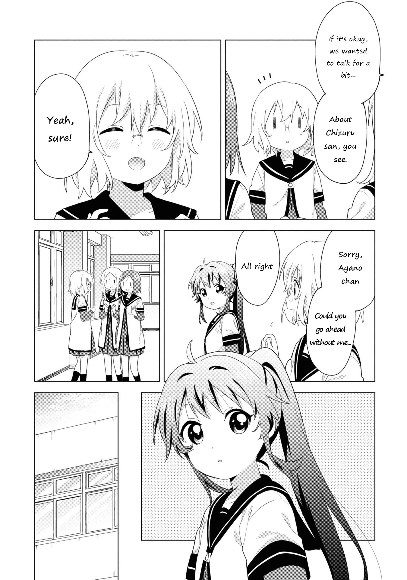 Yuru Yuri Chapter 170 page 4 - Chapter 170: Rumor Of The Groupies