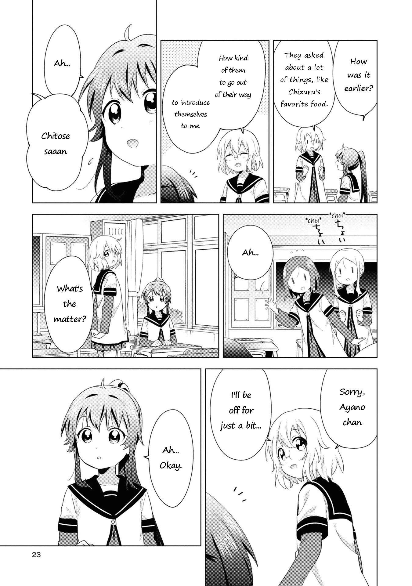 Yuru Yuri Chapter 170 page 5 - Chapter 170: Rumor Of The Groupies