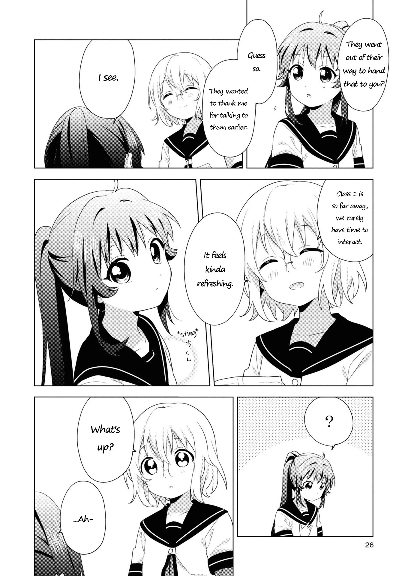 Yuru Yuri Chapter 170 page 8 - Chapter 170: Rumor Of The Groupies