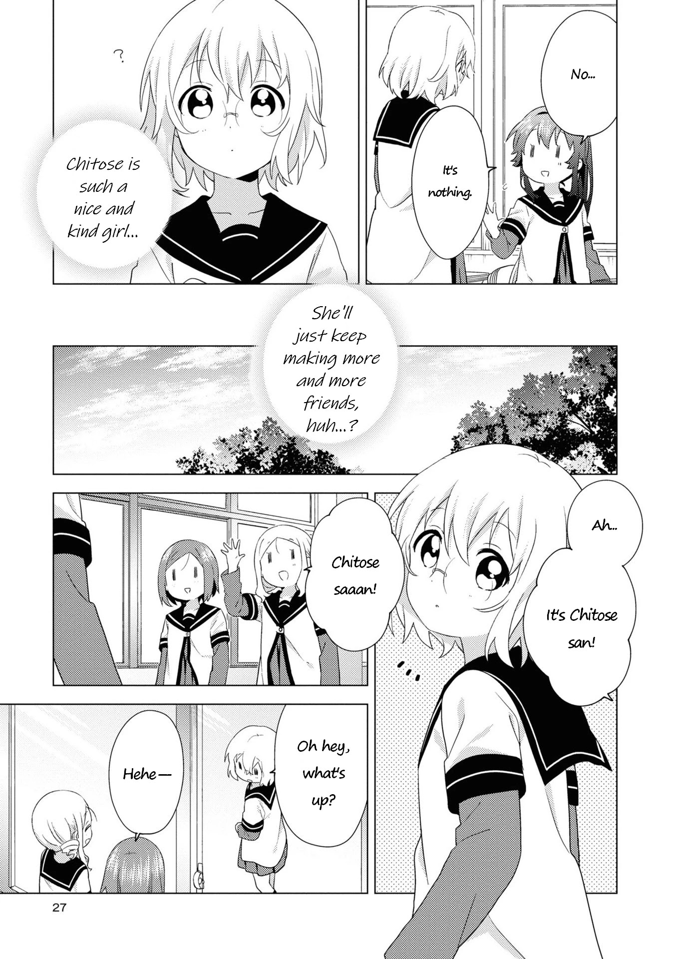 Yuru Yuri Chapter 170 page 9 - Chapter 170: Rumor Of The Groupies