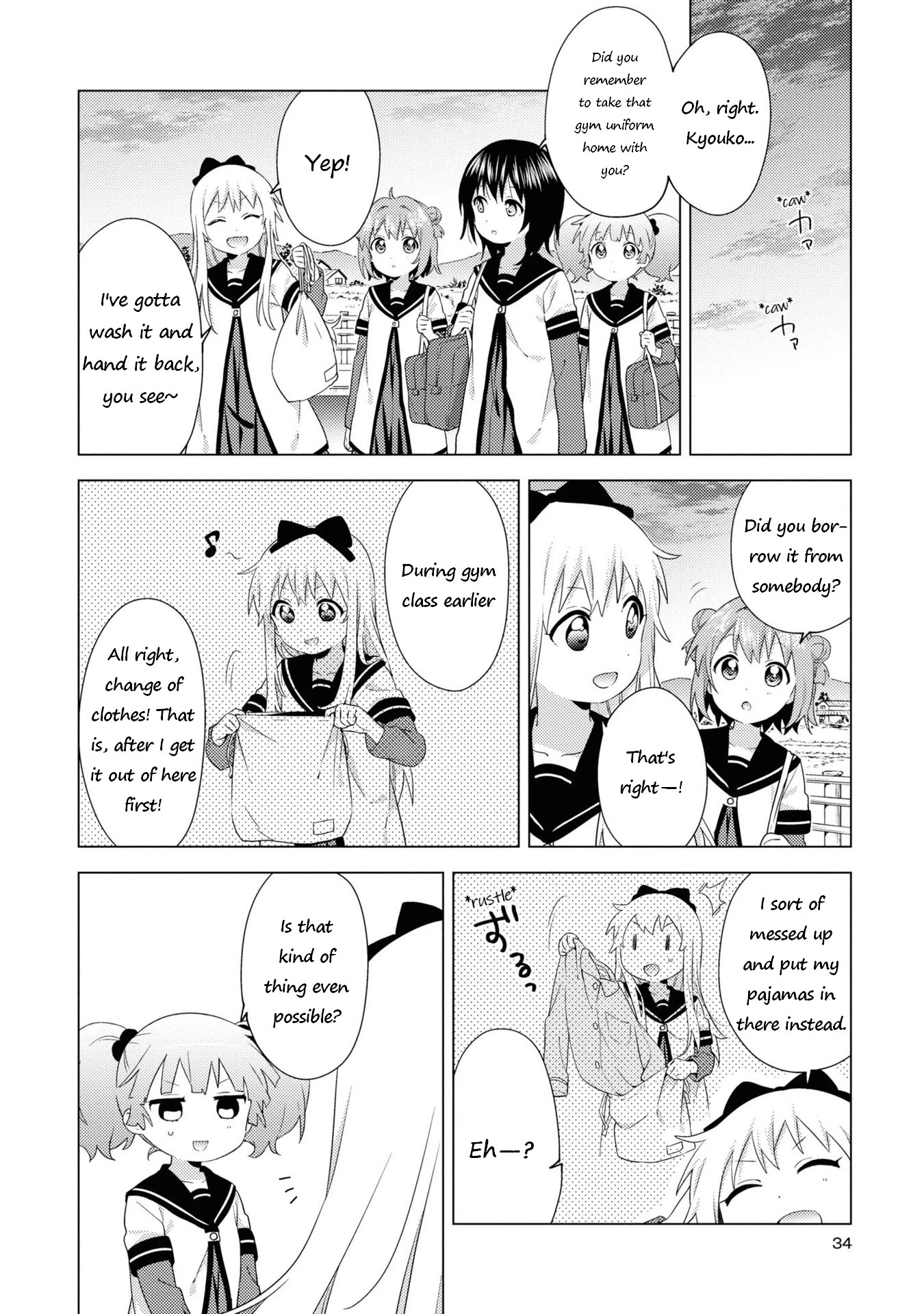 Yuru Yuri Chapter 171 page 2 - Chapter 171: True Embarrassing Stories