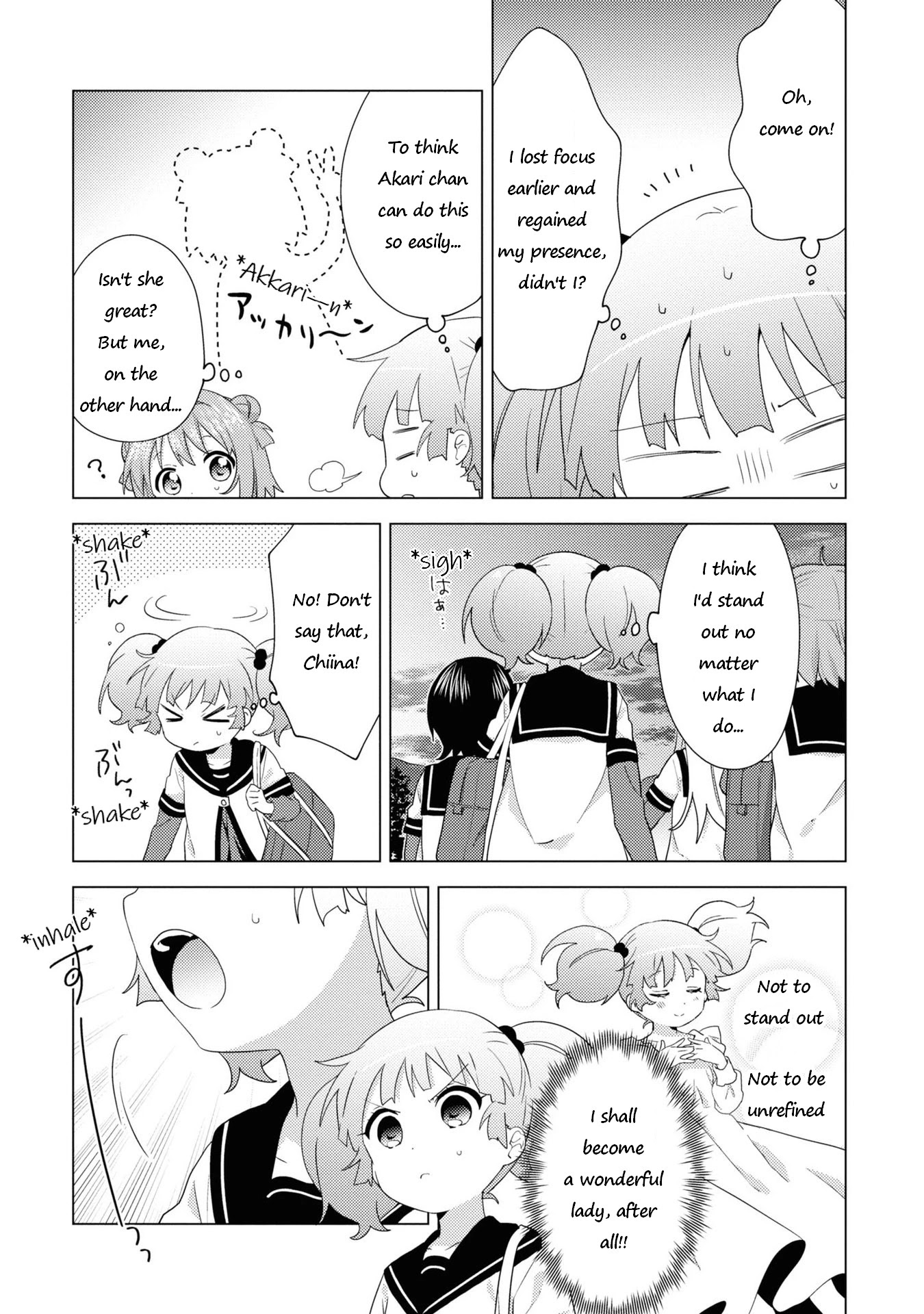 Yuru Yuri Chapter 171 page 9 - Chapter 171: True Embarrassing Stories