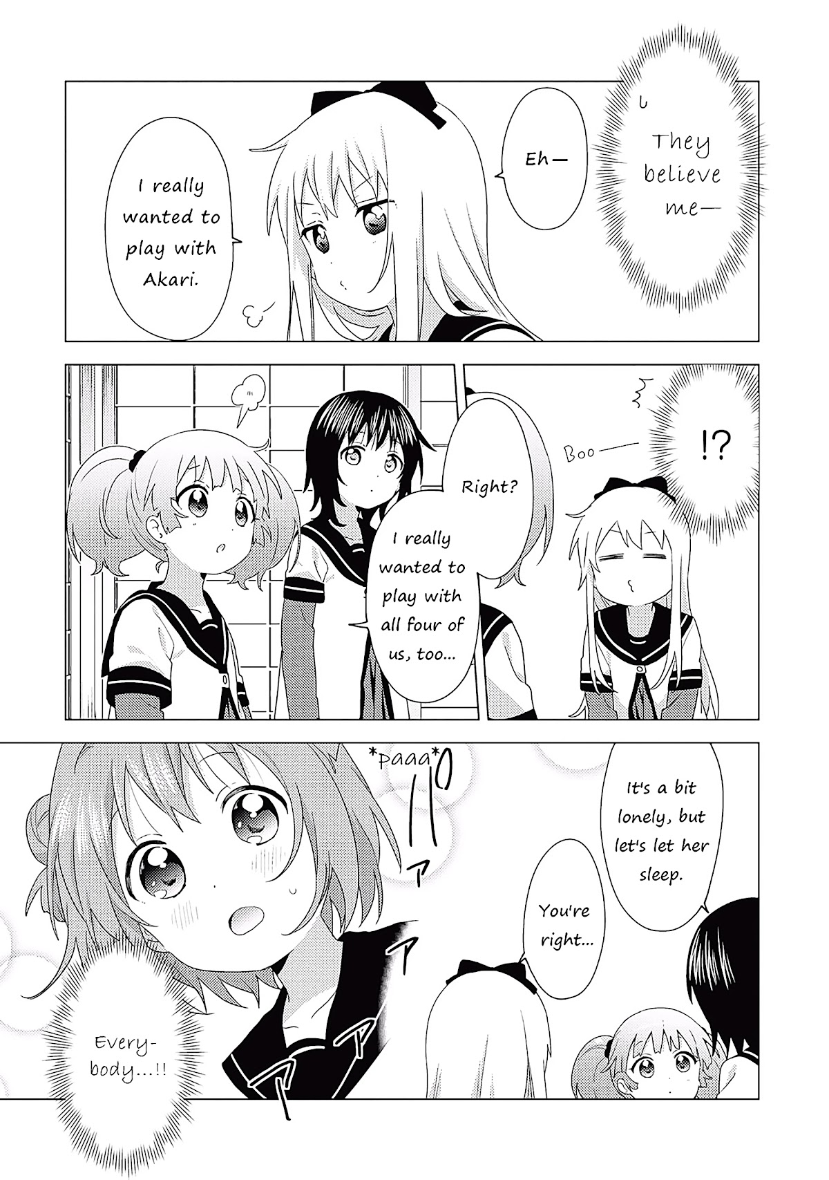 Yuru Yuri Chapter 173 page 5 - Chapter 173: HJ is NG for Akari
