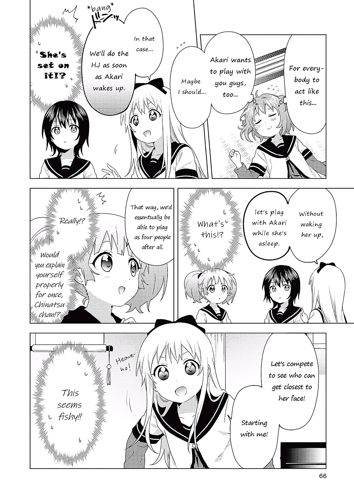 Yuru Yuri Chapter 173 page 6 - Chapter 173: HJ is NG for Akari
