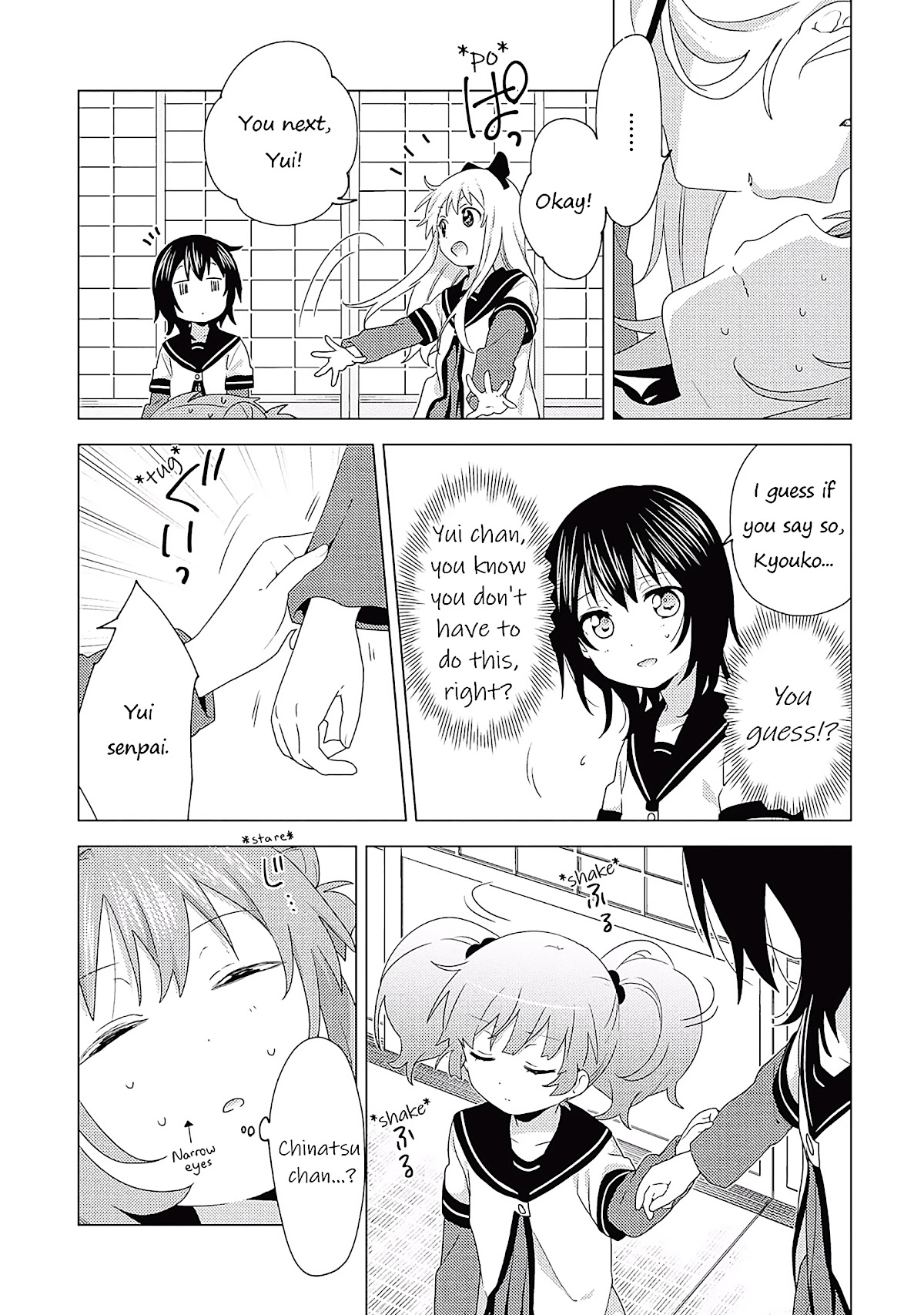 Yuru Yuri Chapter 173 page 8 - Chapter 173: HJ is NG for Akari
