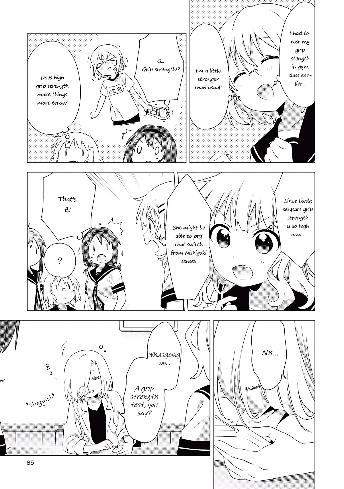 Yuru Yuri Chapter 174 page 11 - Chapter 174: Don't Push!