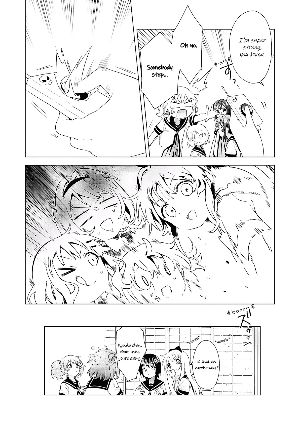 Yuru Yuri Chapter 174 page 12 - Chapter 174: Don't Push!